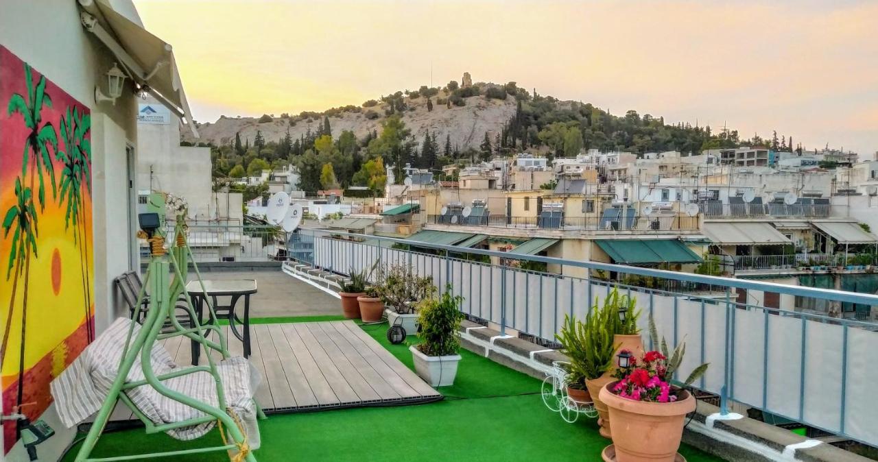 אתונה Rooftop Studio, Acropolis View! מראה חיצוני תמונה
